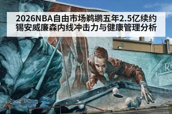 2026NBA自由市场鹈鹕五年2.5亿续约锡安威廉森内线冲击力与健康管理分析